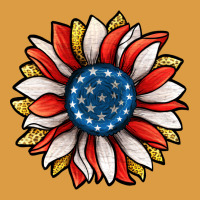 Patriotic Sunflower Urban Heavy Tee | Teevron