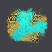 Turquoise Leopard Patch Heavyweight Hoodie | Teevron
