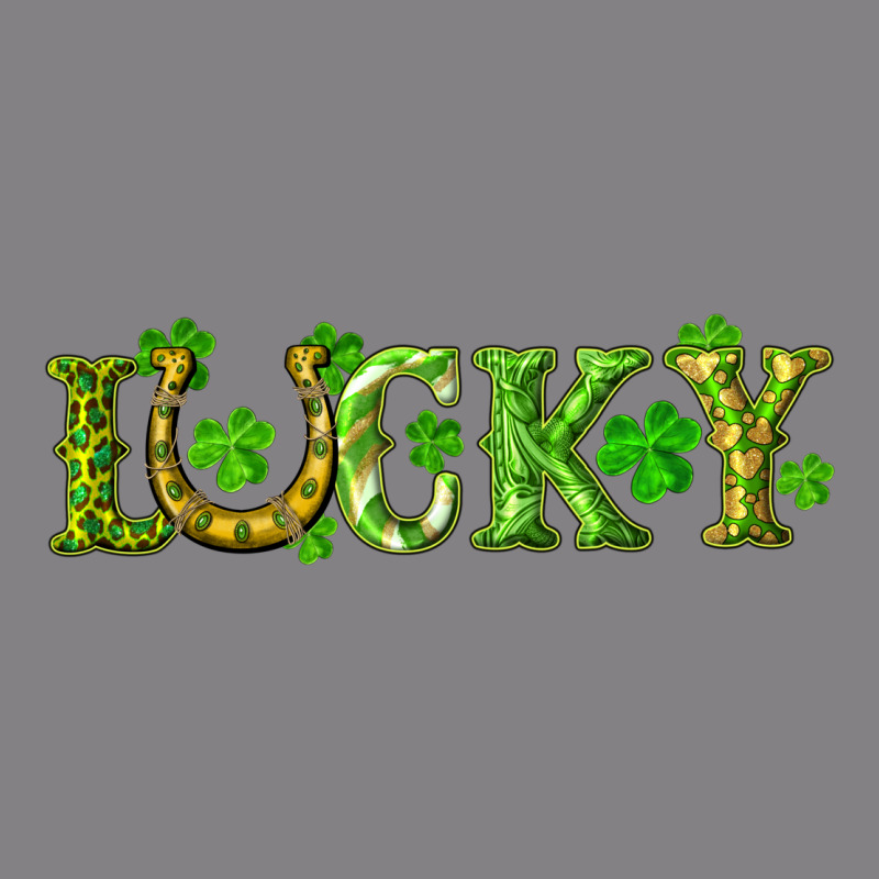 St. Patrick's Day Lucky With Clovers And Horseshoe Heavyweight Hoodie by RanaPortraitStore | Teevron