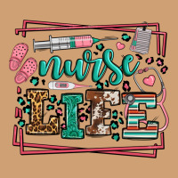 Nurse Life Leopard Frame Vintage Tee | Teevron