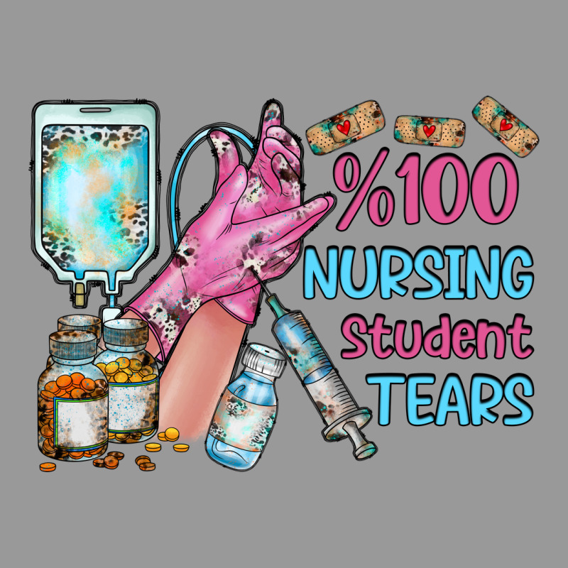 Nursing Student Tears Vintage Hoodie by RacoonDesign | Teevron