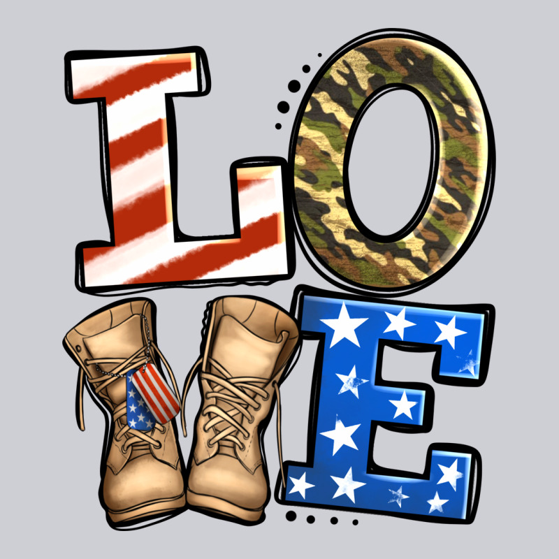 4th Of July Army Love Heavyweight Sweatshirt by Jasminsmagicworld | Teevron