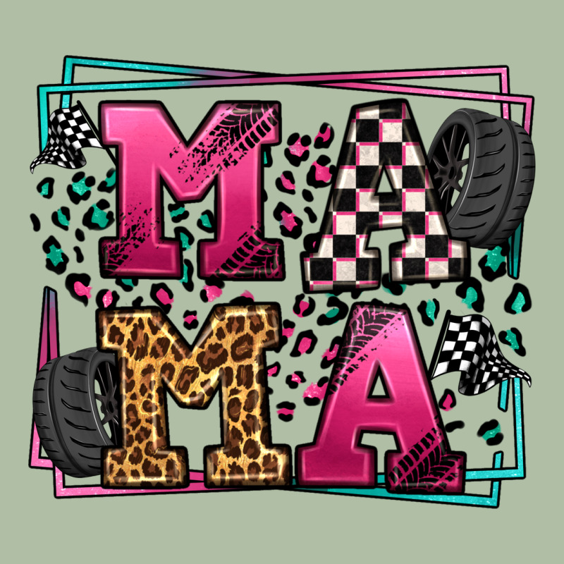 Racing Leopard Frame Mama Mother's Day Urban Heavy Tee by LillyAllenDesigns | Teevron