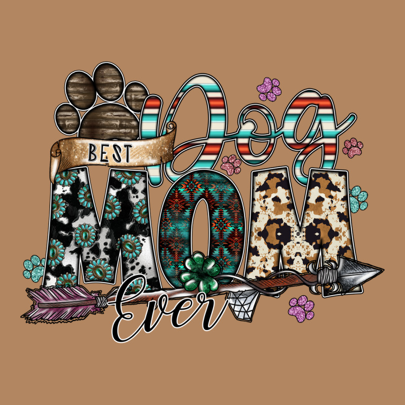 Best Dog Mom Ever Long Sleeve Tee by SublimationCraftShop | Teevron