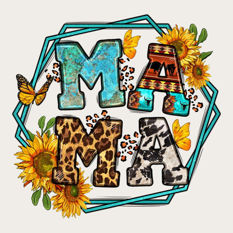 Sunflowers Hexagon Frame Mama Zipper Hoodie by Jasminsmagicworld | Teevron
