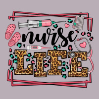 Nurse Life Leopard Frame Vintage Tee | Teevron