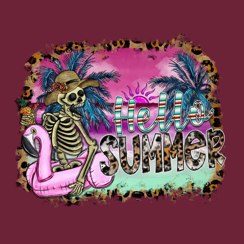Hello Summer Long Sleeve Tee by SublimationCraftShop | Teevron