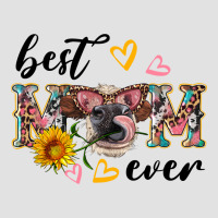 Best Mom Ever With Cow Premium Hoodie | Teevron
