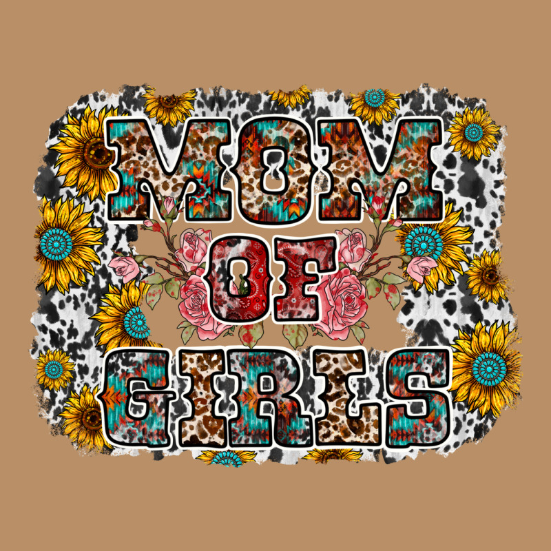 Mom Of Girls Vintage Hoodie by RacoonDesign | Teevron