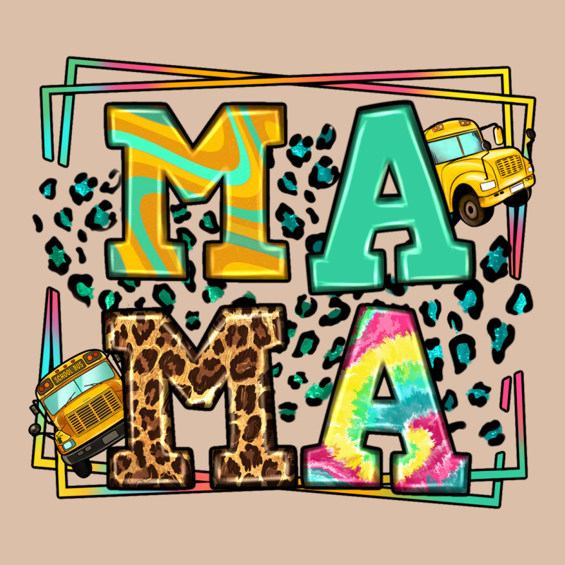 School Bus Driver Mama Mother's Day Urban Heavy Tee by LillyAllenDesigns | Teevron