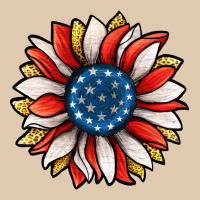 Patriotic Sunflower Heavyweight Sweatshirt | Teevron