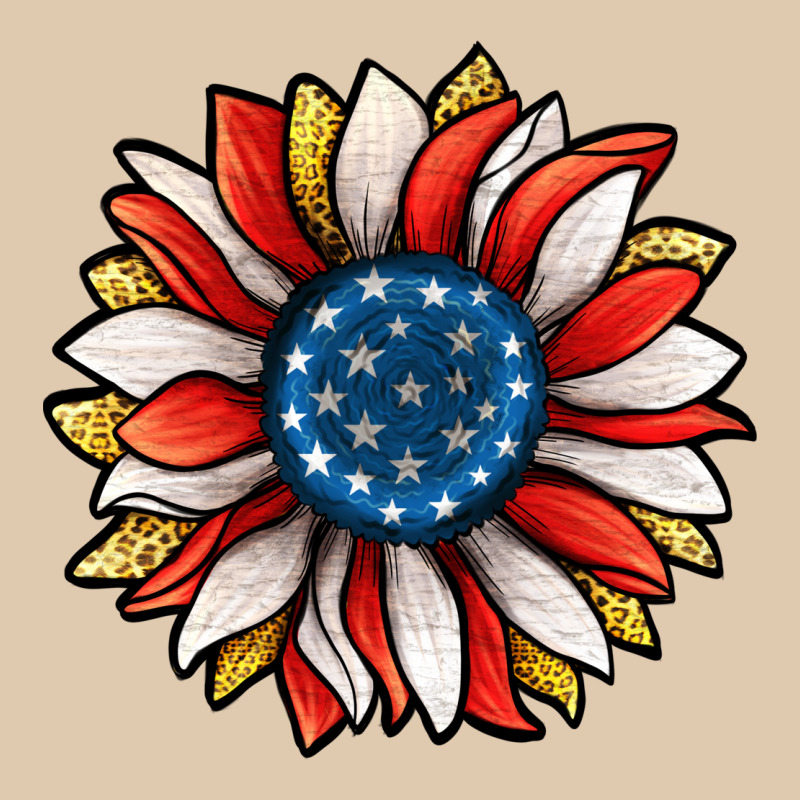 Patriotic Sunflower Heavyweight Sweatshirt by Jasminsmagicworld | Teevron