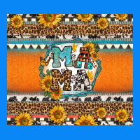 Sunflowers Hexagon Frame Mama Zipper Hoodie | Teevron