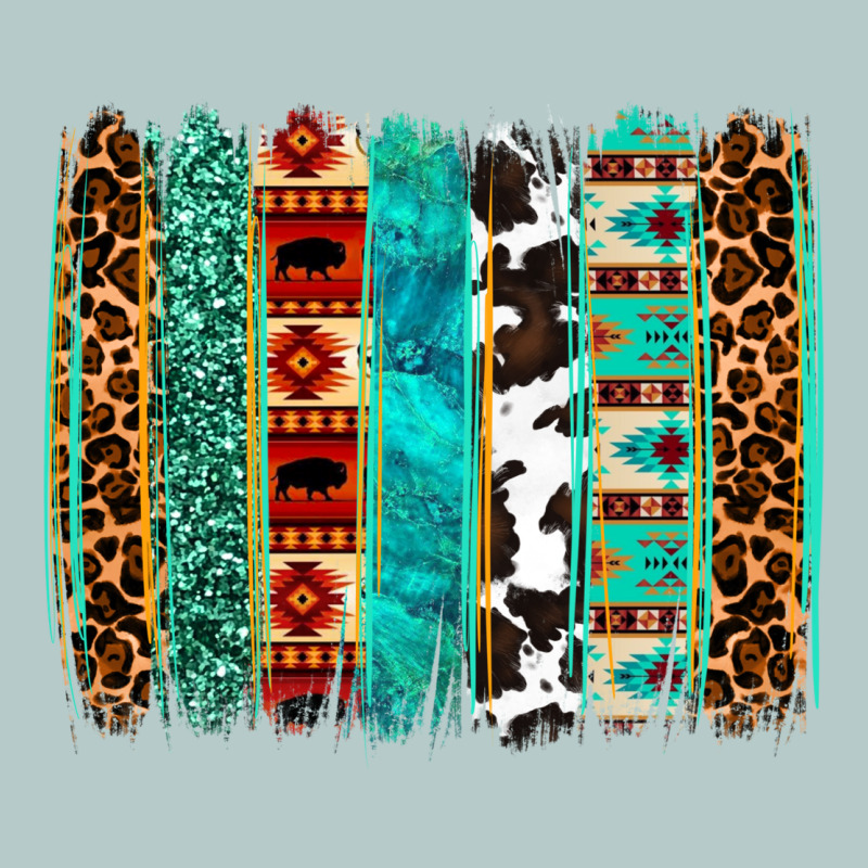 Western Brushstroke Heavy Core Tee by OliviaCreatesArt | Teevron