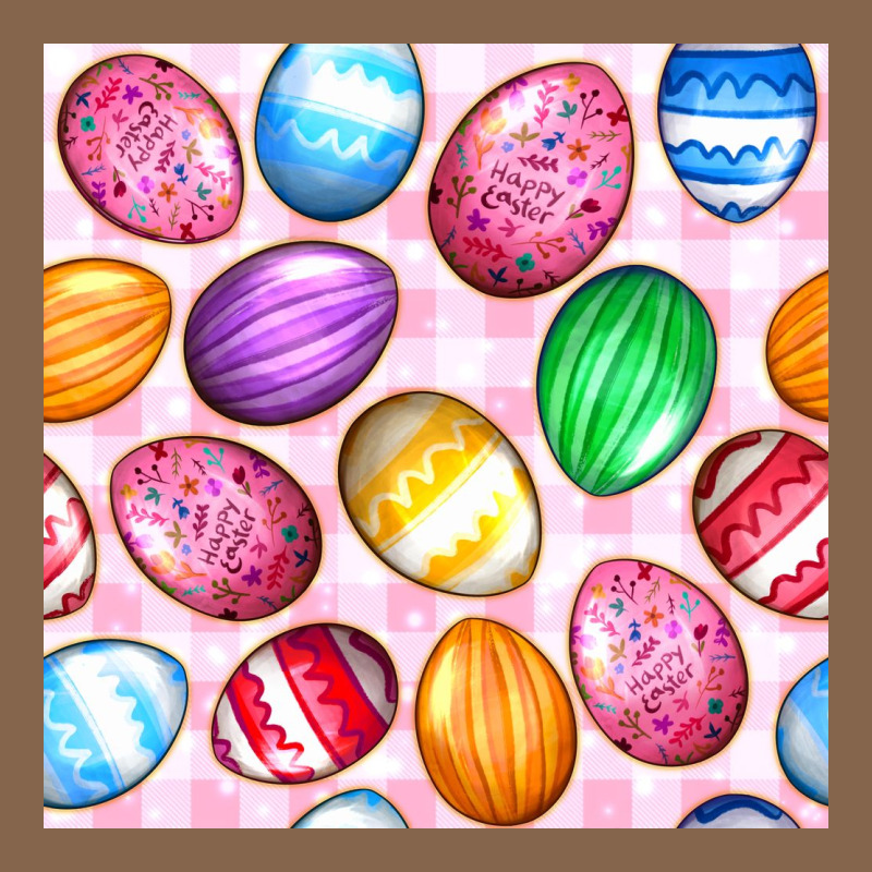 Easter Eggs Seamless Pattern Premium Tee by BundleAndBundleShop | Teevron