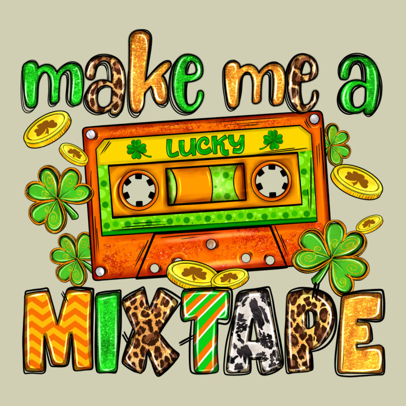 Make Me A Mixtape St. Patrick's Day Heavy Core Tee by OliviaCreatesArt | Teevron