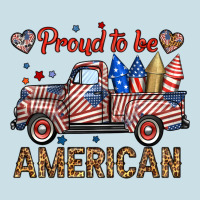 Proud To Be American Truck Ladies Tee | Teevron