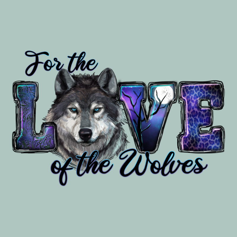 For The Love Of The Wolves Premium Sweatshirt by RanaPortraitStore | Teevron