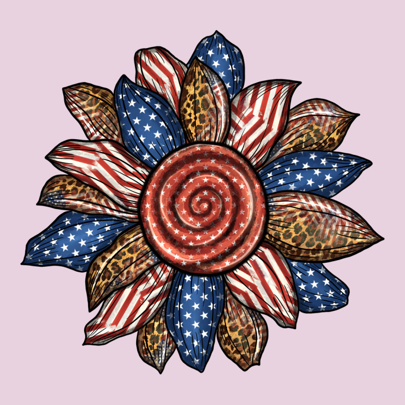 American Sunflower Ladies Tee by BundleAndBundleShop | Teevron
