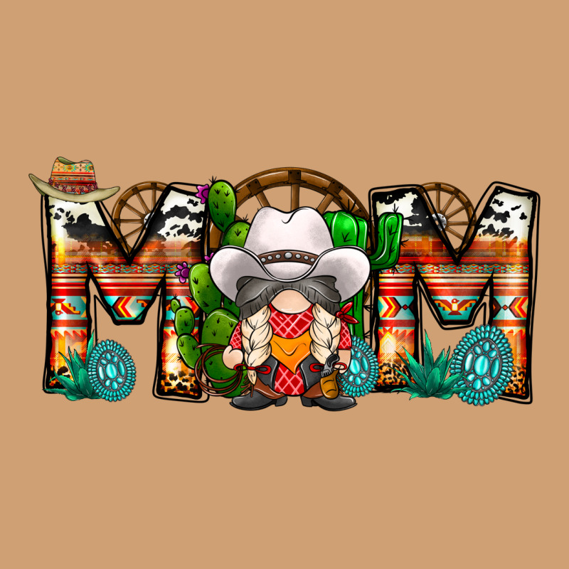 Mom Cowboy Gnome Vintage Tee by CowhideDigitalArt | Teevron