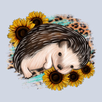 Sleeping Hedgehog Sunflower Leopard Premium Sweatshirt | Teevron