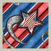 Stripes & Stars Seamless Pattern Ladies Tee | Teevron