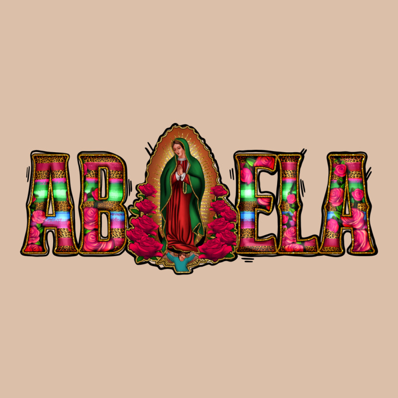 Abuela Floral Aztec Leopard Urban Heavy Tee by Jasminsmagicworld | Teevron