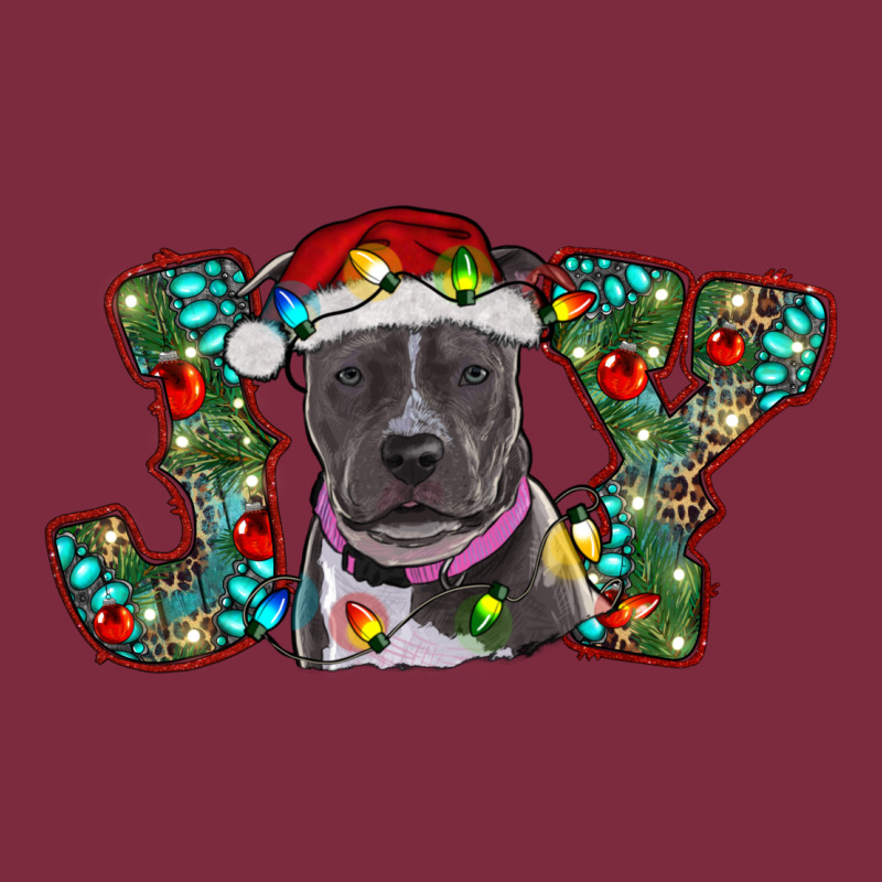 Christmas Joy Pitbull Premium Hoodie by RanaPortraitStore | Teevron