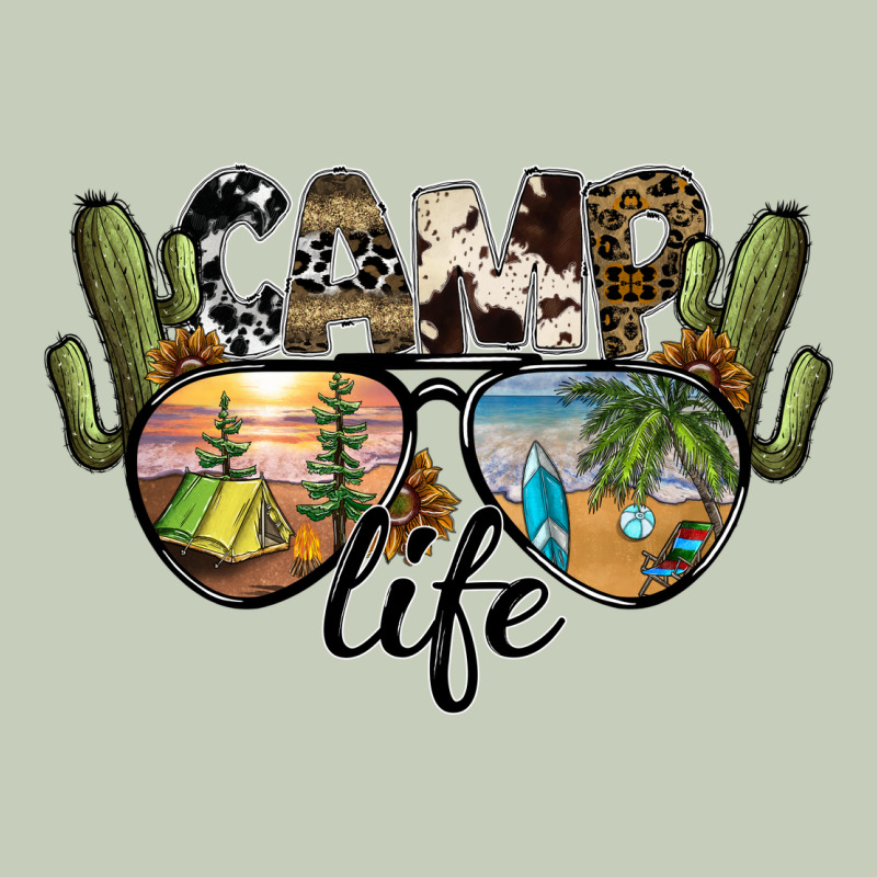 Camp Life Long Sleeve Tee by SublimationCraftShop | Teevron