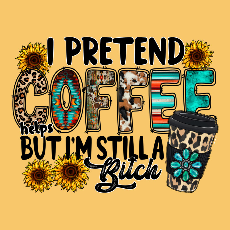 I Pretend Coffee Vintage Hoodie by RacoonDesign | Teevron