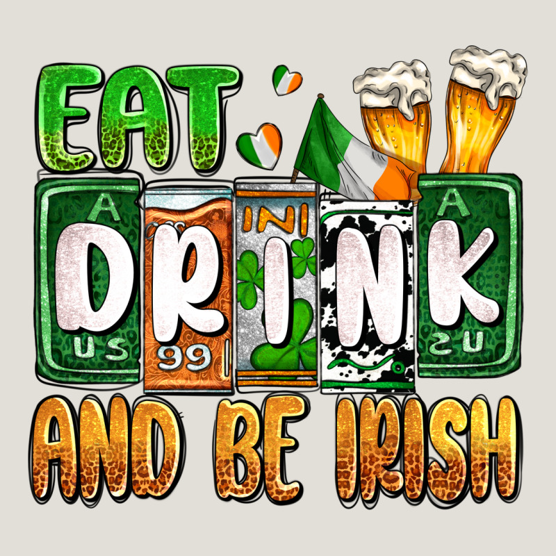 St. Patrick's Eat Drink And Be Irish Heavy Core Tee by OliviaCreatesArt | Teevron