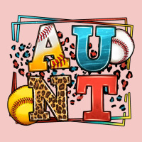 Baseball And Softball Aunt Leopard Frame Urban Heavy Tee | Teevron