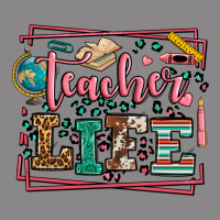 Teacher Life Leopard Frame Vintage Tee | Teevron