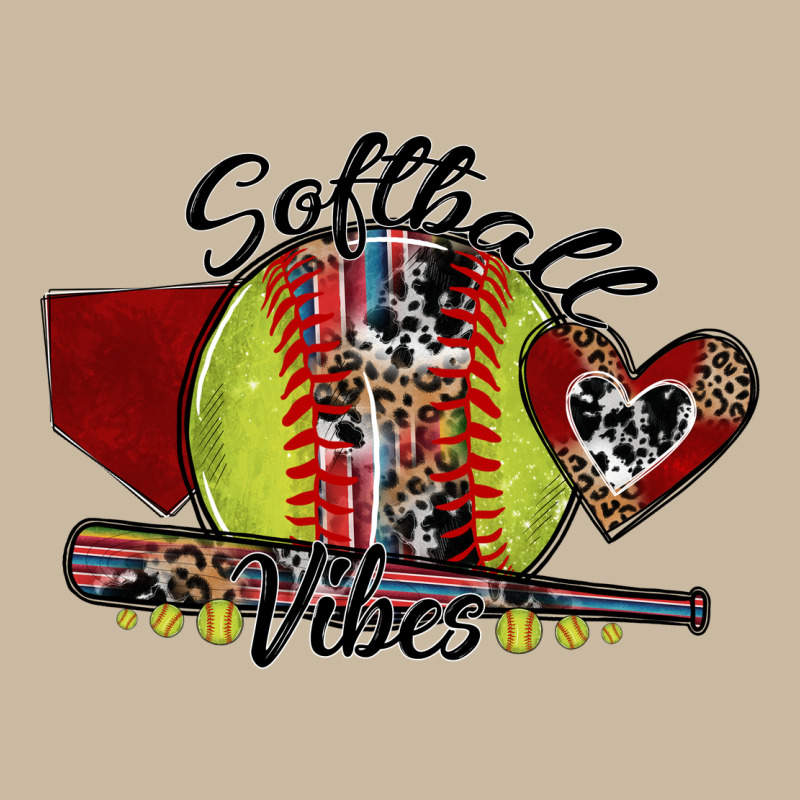 Softball Vibes Long Sleeve Tee by SublimationCraftShop | Teevron