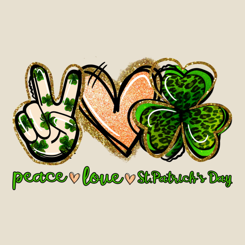 Peace Love St.patrick's Day Urban Hoodie by Jasminsmagicworld | Teevron