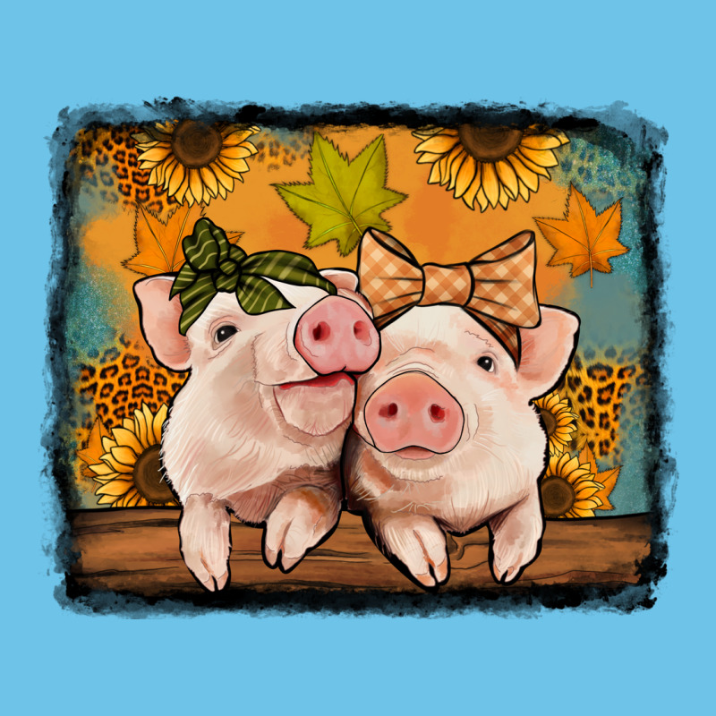 Fall Pigs Premium Sweatshirt by Jasminsmagicworld | Teevron
