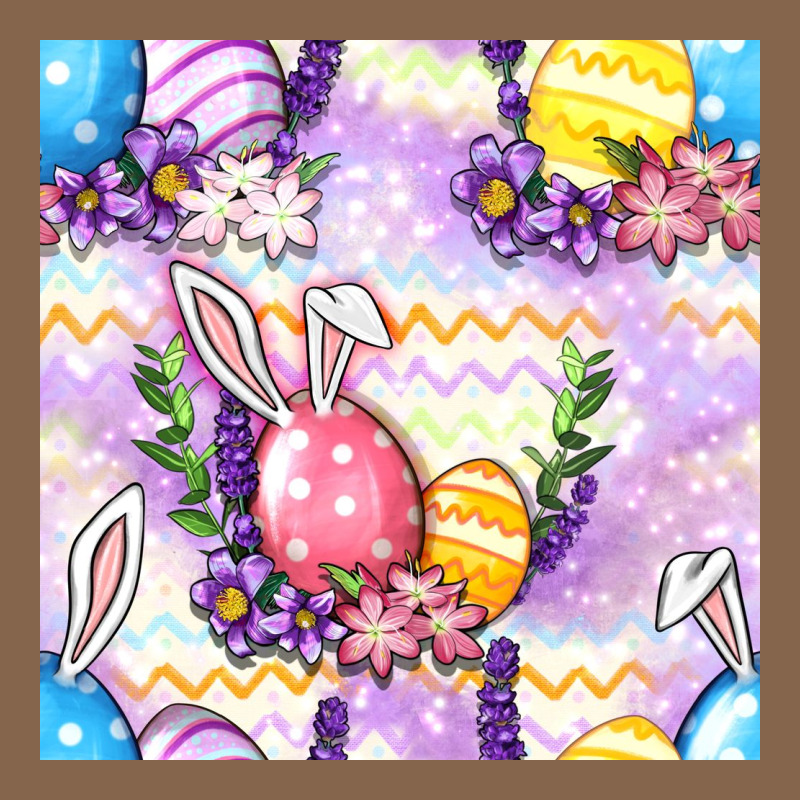 Easter Eggs With Flowers Seamless Pattern Premium Tee by BundleAndBundleShop | Teevron