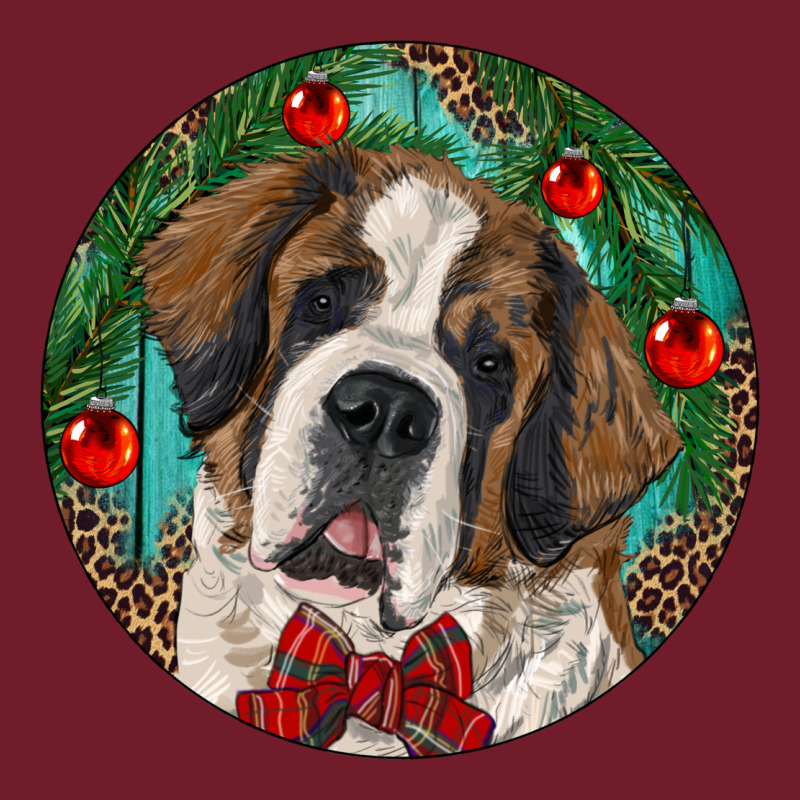Christmas St. Bernard Zipper Hoodie by RanaPortraitStore | Teevron
