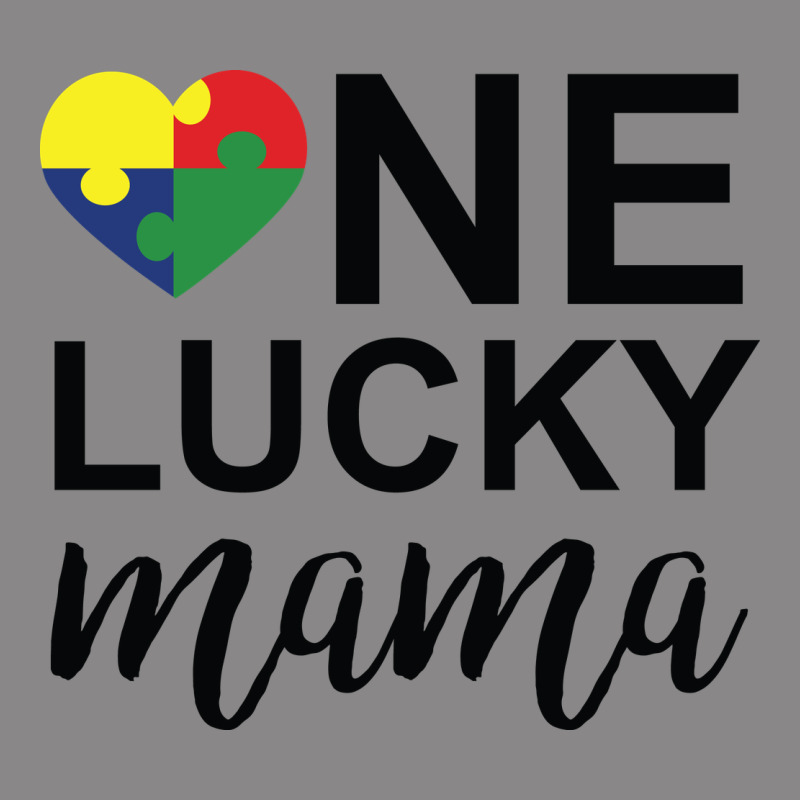One Lucky Mama Vintage Tee by CowhideDigitalArt | Teevron