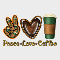 Peace Love Coffee Urban Hoodie | Teevron