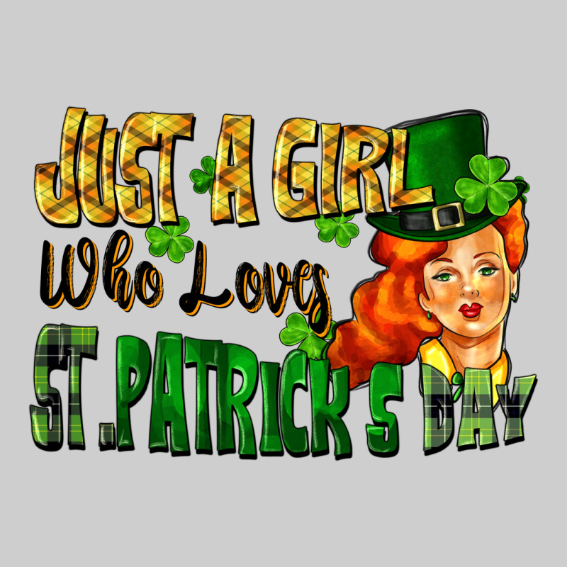 Just A Girl Who Loves St. Patrick's Day Premium Tee by FaDigitalArtStudio | Teevron