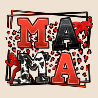 Wrestling Mama Red And Black Urban Heavy Tee | Teevron
