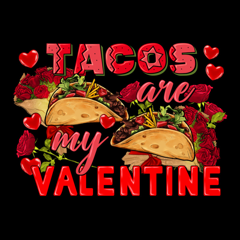 Tacos Are My Valentine Valentine's Day Heavy Core Tee by FaDigitalArtStudio | Teevron