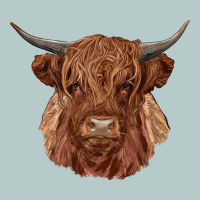 Highland Cow Heavy Core Tee | Teevron