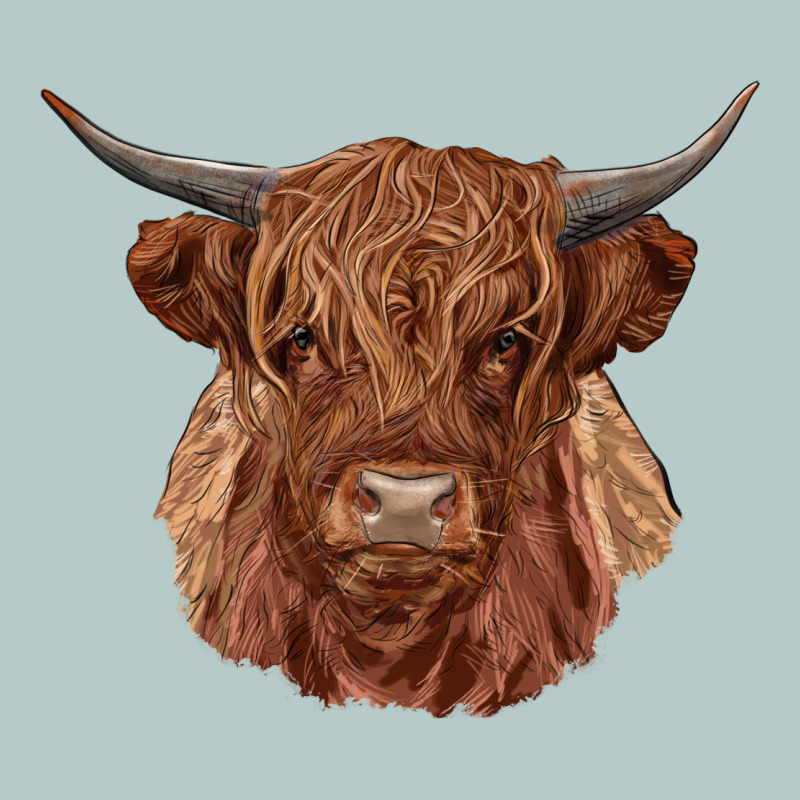 Highland Cow Heavy Core Tee by RanaPortraitStore | Teevron