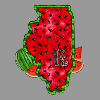 Illinois Watermelon Vintage Hoodie | Teevron