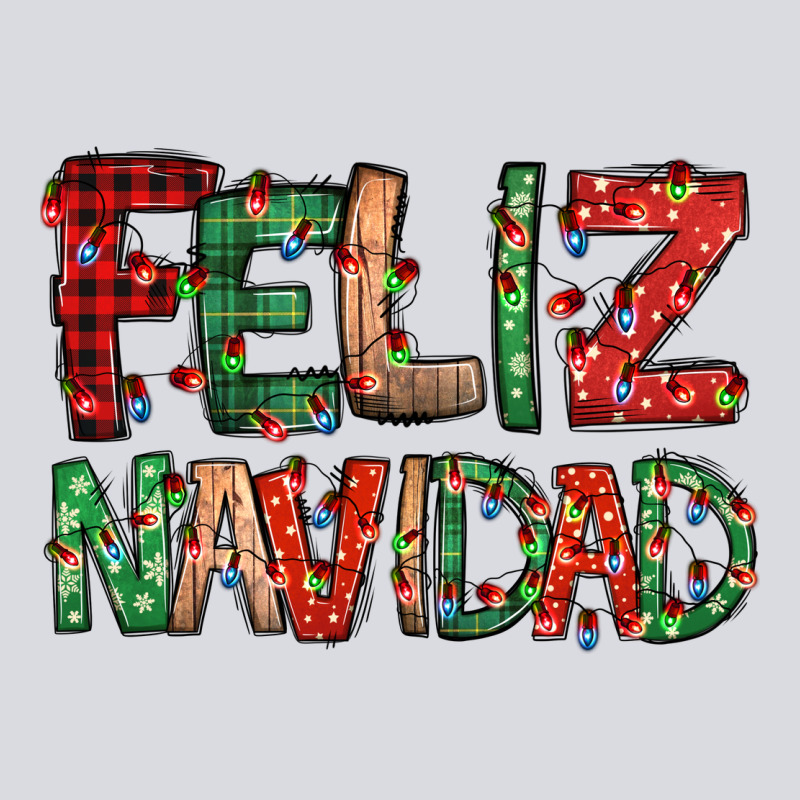 Feliz Navidad Spanish Christmas Zipper Hoodie by Jasminsmagicworld | Teevron