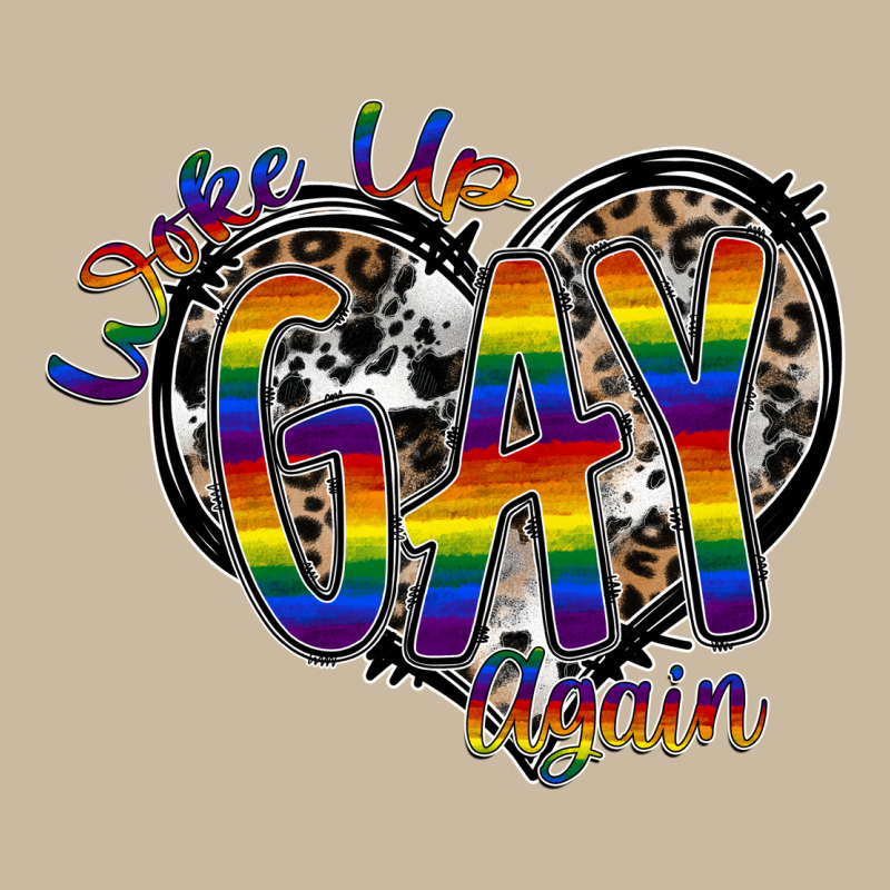 Woke Up Gay Again Long Sleeve Tee by SublimationCraftShop | Teevron