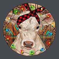 Christmas Charolais Calf Baby Cow Zipper Hoodie | Teevron