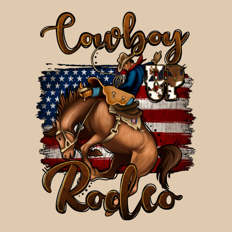 Cowboy Up Rodeo Bucking Bronco Heavyweight Sweatshirt by Jasminsmagicworld | Teevron